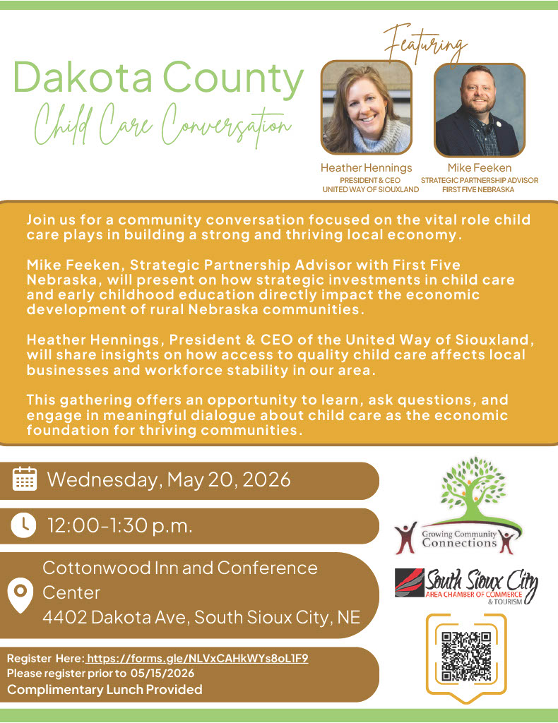 Dakota County Child Care Conversation Invite