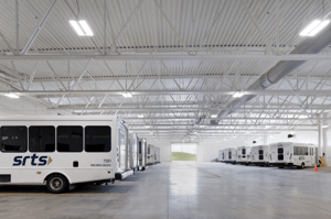 SRTS bus garage