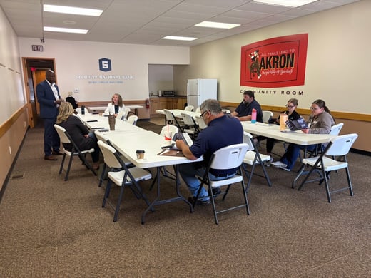 Akron Chamber of Commerce Coffee Hour with SIMPCO and SRTS1