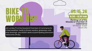 Bike to Work Day Cover Photo with Date and Location