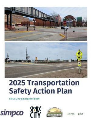 COVER PAGE OF 2025 TRANSPORTATION SAFETY ACTION PLAN