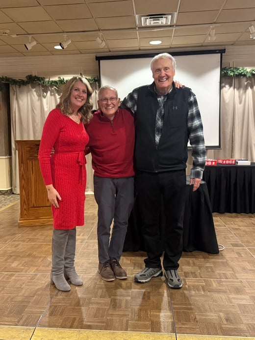 Dan Moore with Michelle Bostinelos and Jon Winkel