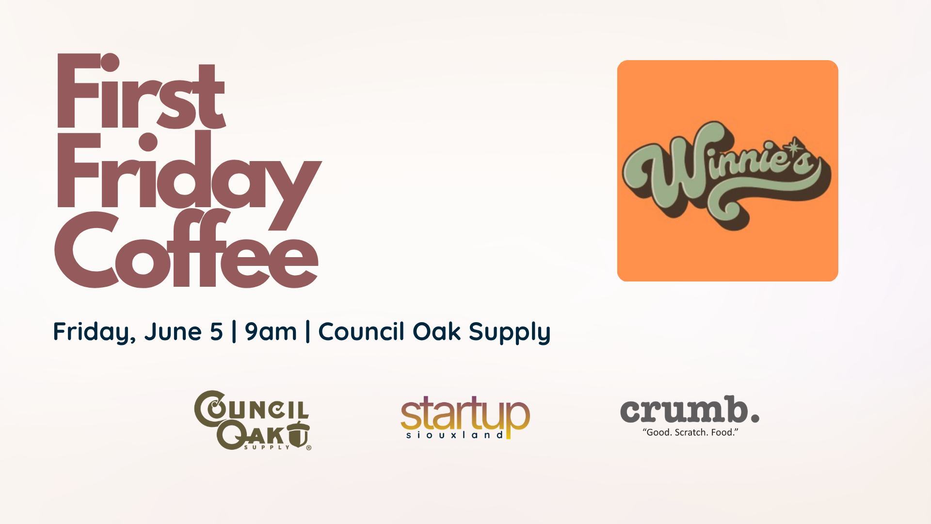First Friday Coffee June 5