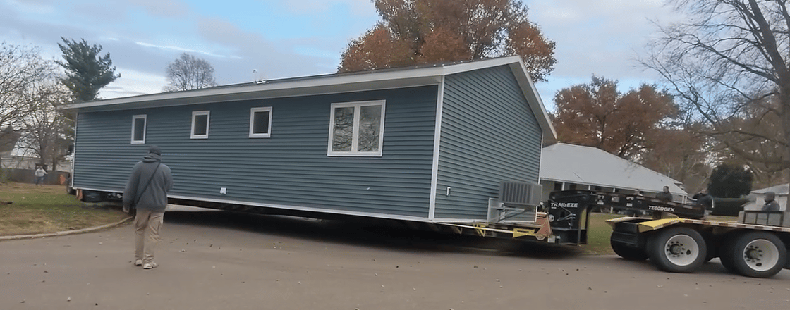 Homes 4 Iowa Mapleton House Delivered-1