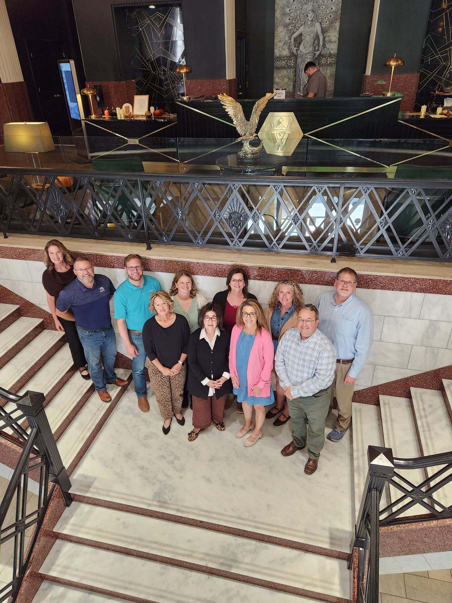 ICOG group at directors retreat with debi durham