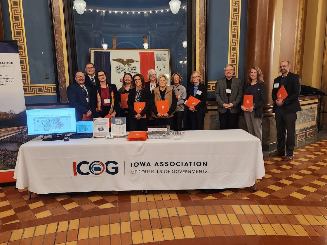 ICOG group at the capitol in Des Moines