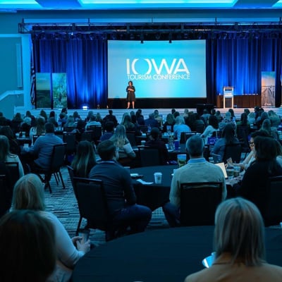 Iowa Tourism Conference audience