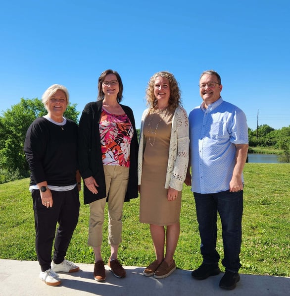 Michelle with ICOG board of directors