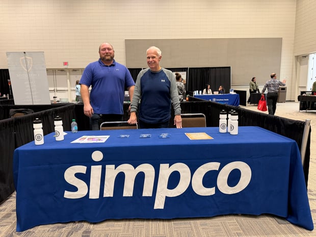 Nate and Bob at Mental Health Expo