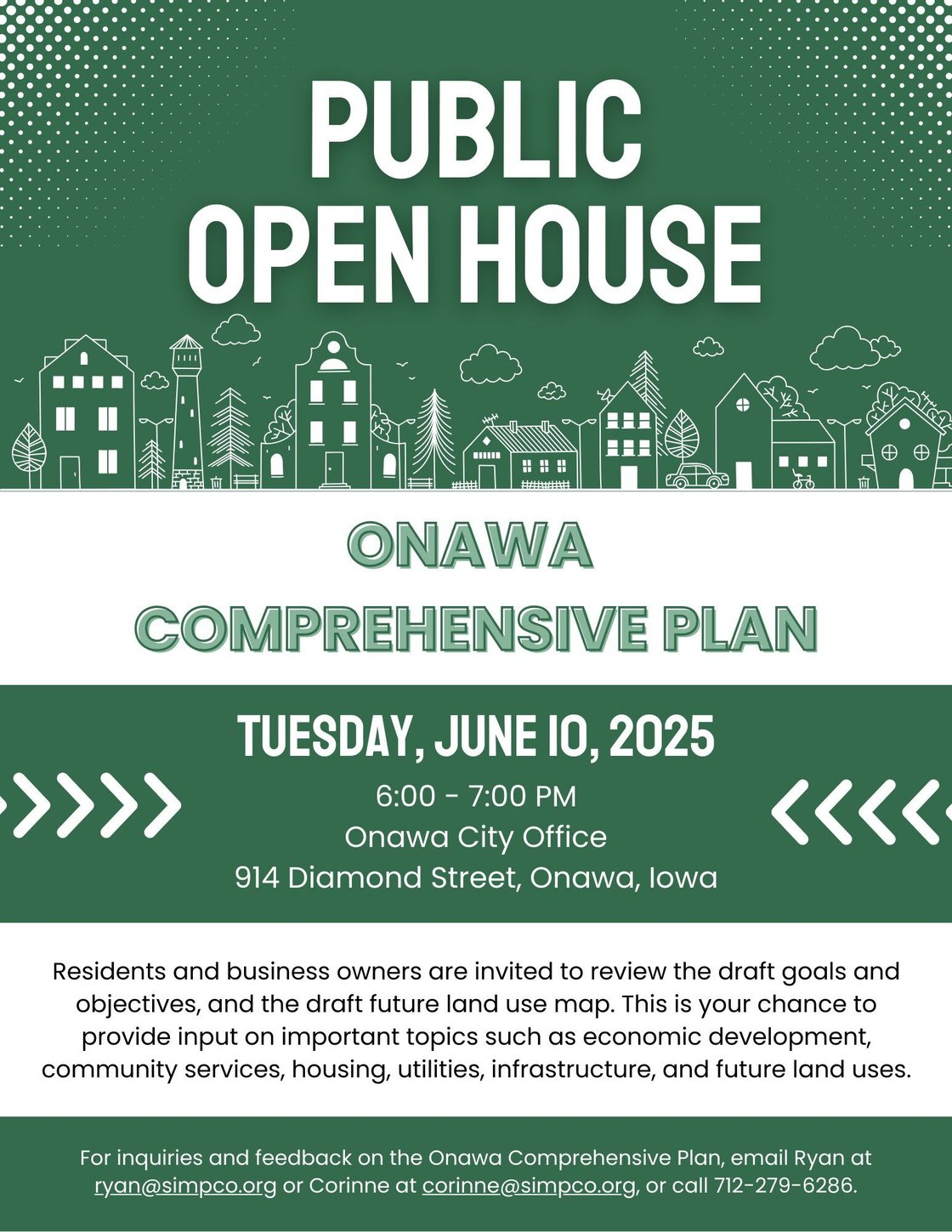 Onawa Comp Plan - Public Open House