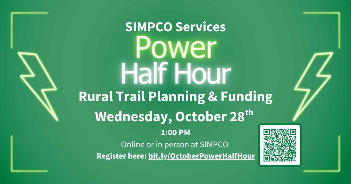 Rural Trail Planning Flyer - Power Half Hour