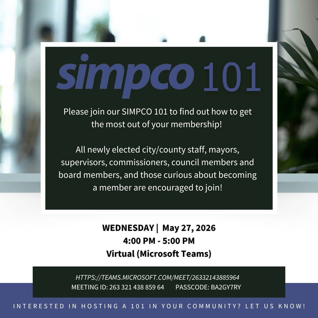 SIMPCO 101 Flyer for May 27