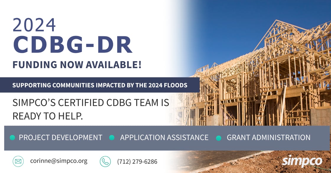 SIMPCO CDBG-DR Funding Available Graphic