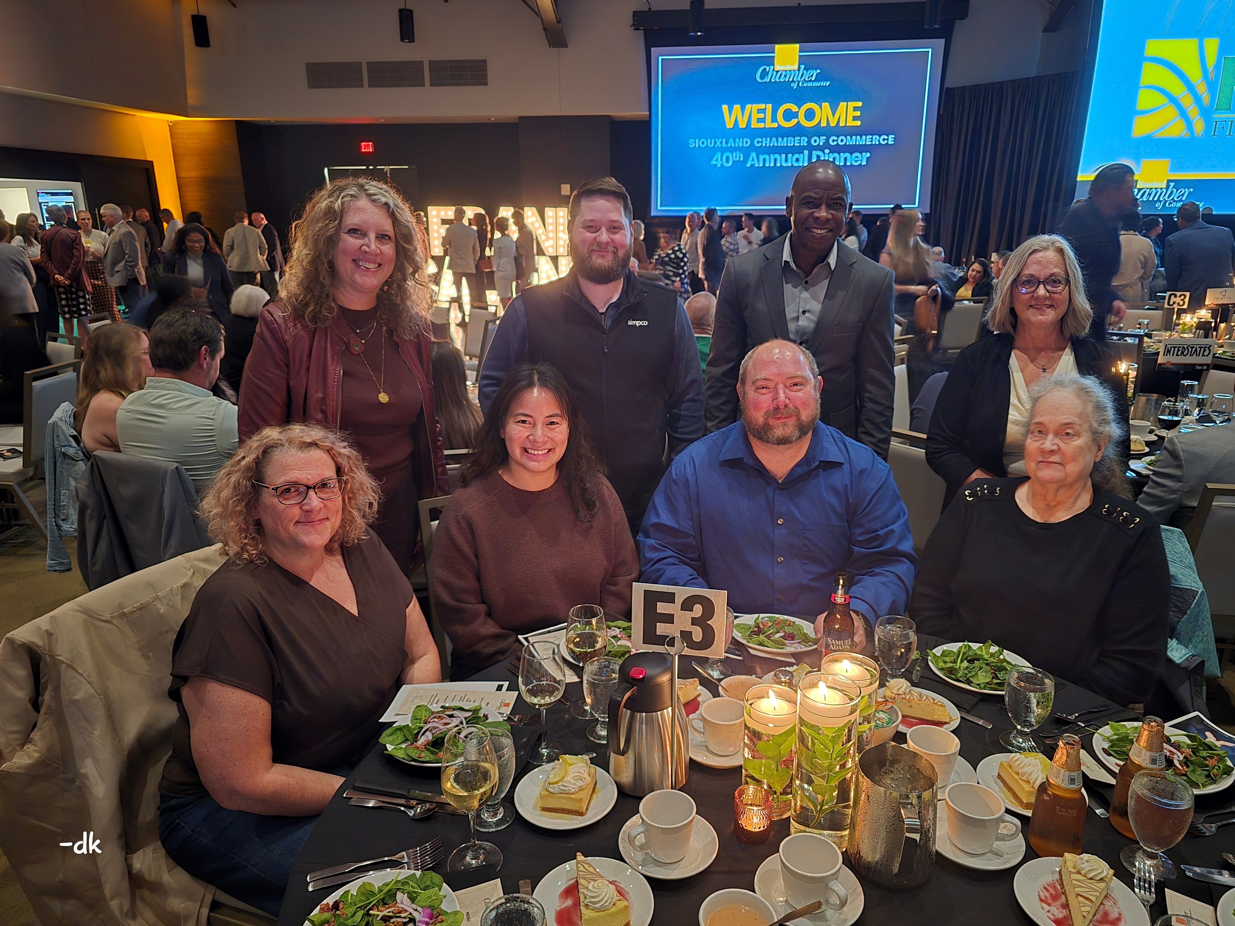SIMPCO Staff at Siouxland Chamber of Commerce Annual Dinner 2026