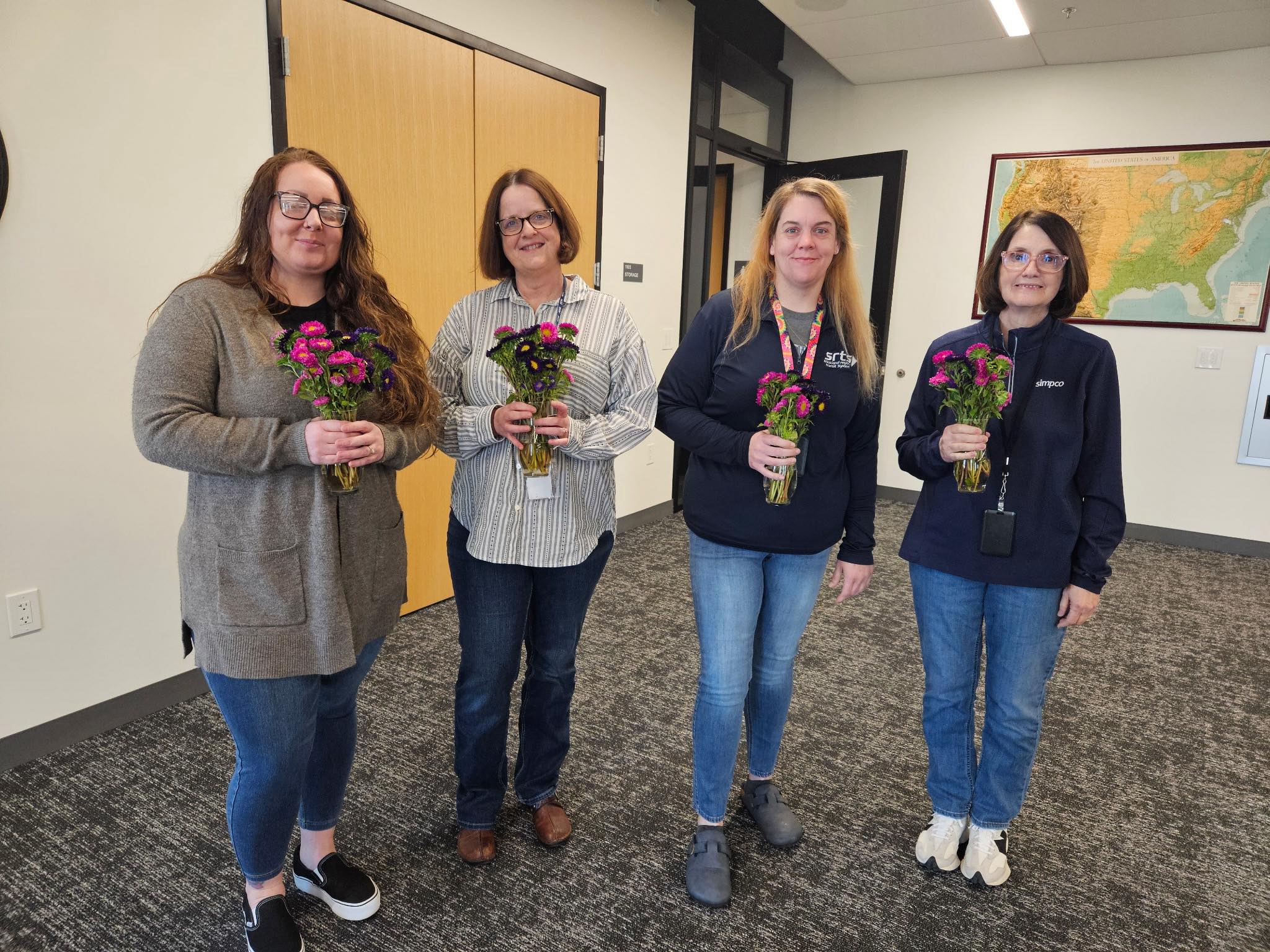 SIMPCO-SRTS Admin Professionals (Emily, Tonia, Whitney, and Sharon)