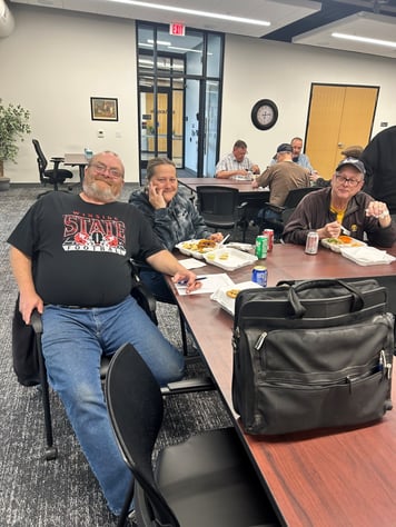 SRTS drivers at staff appreciation dinner 1