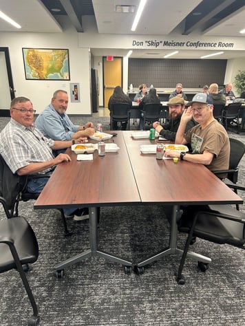 SRTS drivers at staff appreciation dinner 2