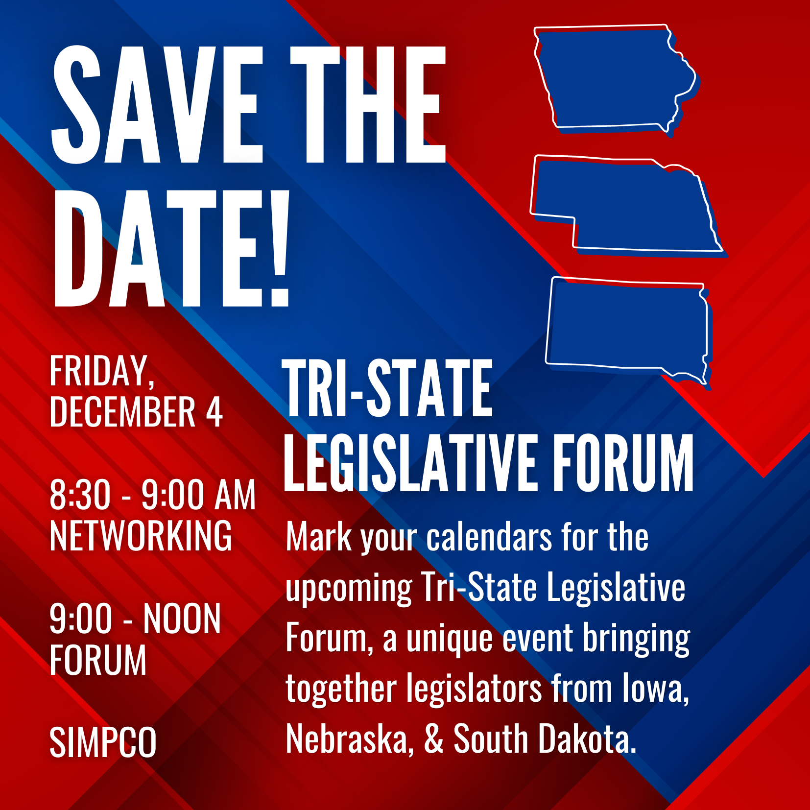 Save the Date - Legislative Forum 2026