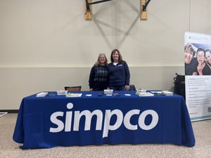 Brenda and Julie, SRTS Managers, at the Life Skills Resource Disability Fair